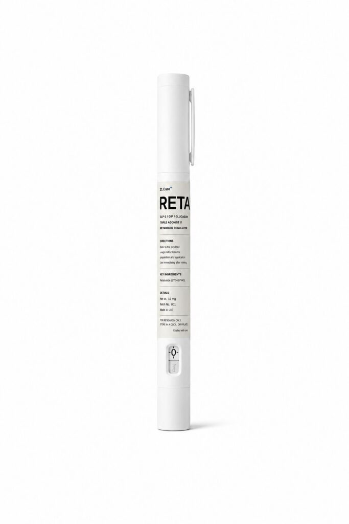 Retatrutide stylo pré-rempli RETAPEN — Triple Agoniste GIP/GLP-1 | 21.care