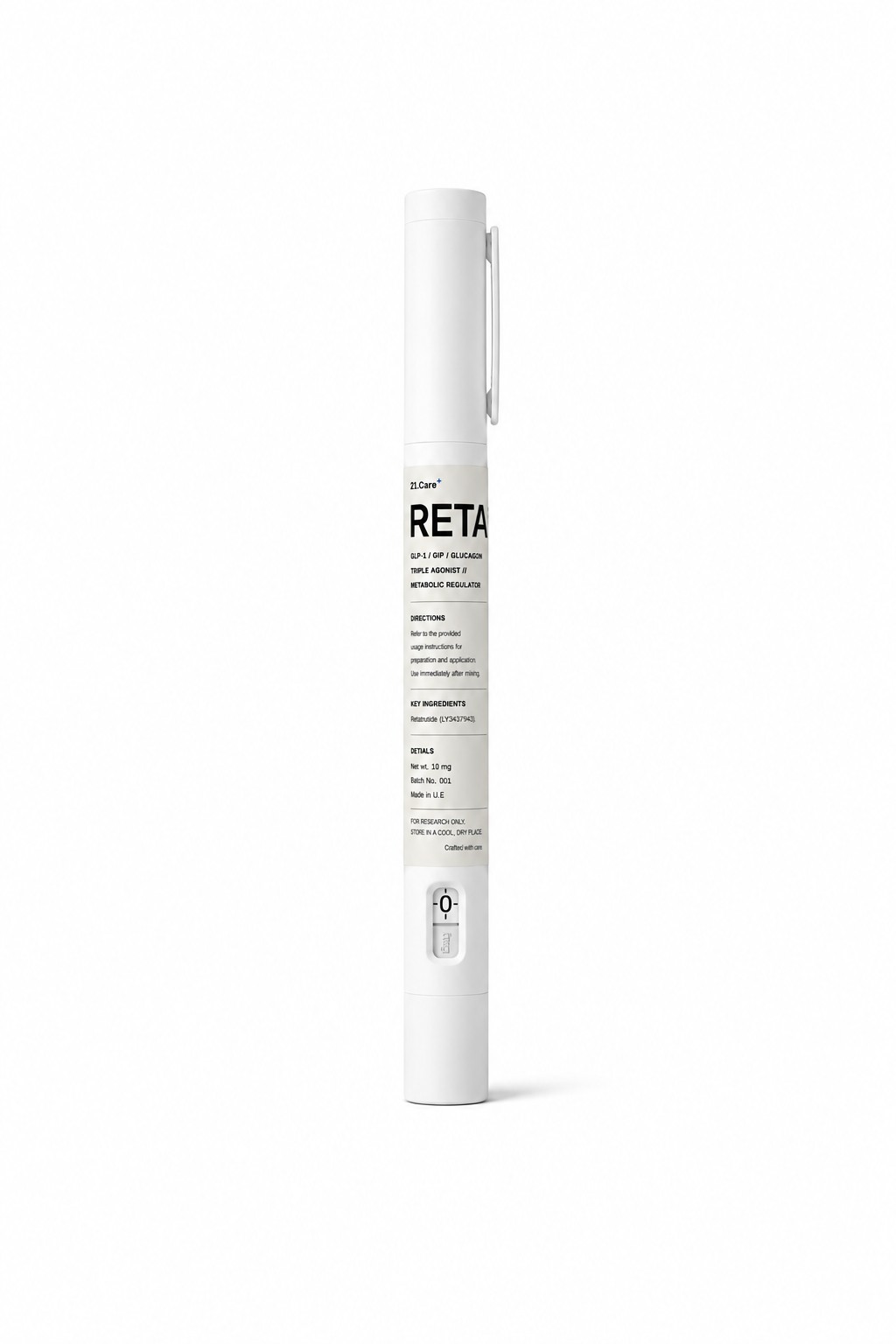 Retatrutide stylo pré-rempli RETAPEN — Triple Agoniste GIP/GLP-1 | 21.care
